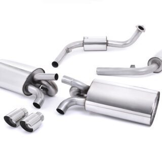 MILLTEK - SSXPO114 - PORSCHE BOXSTER S 3.4 987 GEN2 / CAYMAN S 3.4 987 GEN1 2009>2013 CAT-BACK
