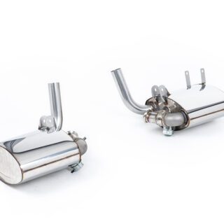 MILLTEK - SSXPO183 - PORSCHE 911 996 CARRERA AND CARRERA S (C2 AND C4) 1998&GT;2005 REAR SILENCER(S)