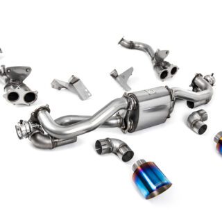 MILLTEK - SSXPO187 - PORSCHE BOXSTER 718 GTS 4.0 / CAYMAN 718 GT4 4.0 (OPF/GPF EQUIPPED CARS ONLY – POST FEB 2020 BUILD PDK CARS ONLY) 2020>2026 CAT-BACK/GPF-OPF BYPASS