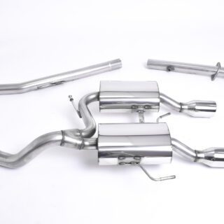 MILLTEK - SSXRN416 - RENAULT / ALPINE CLIO 182 2.0 16V 2003&GT;2006 FULL SYSTEM (INCLUDING CAT REPLACEMENT PIPE)