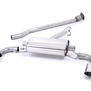 MILLTEK - SSXSB029 - SUBARU BRZ 2.0-2.4 LITER 2012>2026 / TOYOTA GT86 2.0 LITER 2012>2021 SECONDARY CAT-BACK
