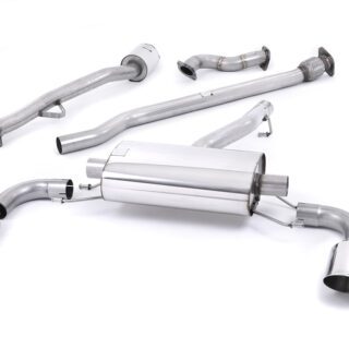 MILLTEK - SSXSB031 - SUBARU BRZ 2.0-LITRE / TOYOTA GT86 2.0 LITER 2012>2021 PRIMARY CAT-BACK