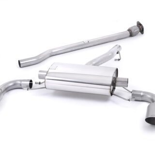 MILLTEK - SSXSB034 - SUBARU BRZ 2.0-2.4 LITER 2012>2026 / TOYOTA GT86 2.0 LITER 2012>2021 SECONDARY CAT-BACK