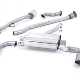MILLTEK - SSXSB038 - SUBARU BRZ / TOYOTA GT86 2.0-LITRE 2012&GT;2021 PRIMARY CAT-BACK