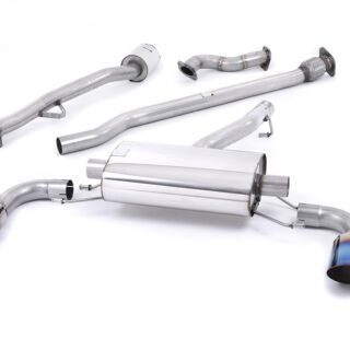 MILLTEK - SSXSB039 - SUBARU BRZ / TOYOTA GT86 2.0-LITRE 2012&GT;2021 PRIMARY CAT-BACK