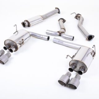 MILLTEK - SSXSB045 - SUBARU IMPREZA STI &AMP; WRX STI SALOON / SEDAN 2014&GT;2021 CAT-BACK