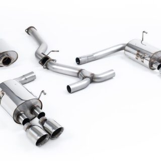 MILLTEK - SSXSB046 - SUBARU IMPREZA STI &AMP; WRX STI SALOON / SEDAN 2014&GT;2021 CAT-BACK