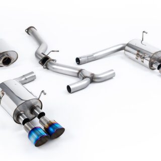 MILLTEK - SSXSB54 - SUBARU IMPREZA STI &AMP; WRX STI SALOON / SEDAN 2014&GT;2021 CAT-BACK