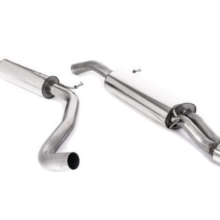 MILLTEK - SSXSE123 - SEAT IBIZA 1.9 TDI 130PS AND 160PS / IBIZA CUPRA 1.8 20VT 180PS 2003&GT;2007 CAT-BACK