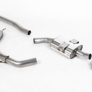 MILLTEK - SSXSE128 - SEAT LEON FR 2.0 TDI 170PS DPF 2005&GT;2013 CAT-BACK