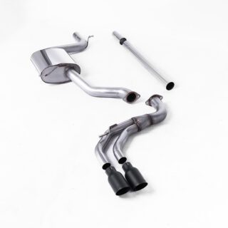 MILLTEK - SSXSE193 - SEAT LEON FR 1.8 TSI 180PS SC AND 5-DOOR 2013>2018 / VW GOLF MK7.5 1.5TSI EVO GT & R-LINE 2017>2021 CAT-BACK