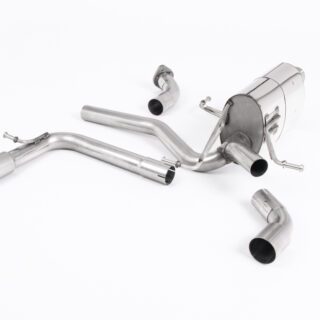 MILLTEK - SSXSZ5 - SUZUKI SWIFT SPORT 1.4 BOOSTERJET (NON HYBRID AND WITHOUT GPF/OPF) 2017&GT;2026 FRONT PIPE-BACK
