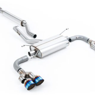 MILLTEK - SSXTY165 - TOYOTA GR86 2.4 LITER 2022&GT;2026 SECONDARY CAT-BACK