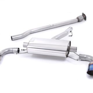 MILLTEK - SSXTY173 - TOYOTA GR86 2.4 LITER 2022&GT;2026 SECONDARY CAT-BACK