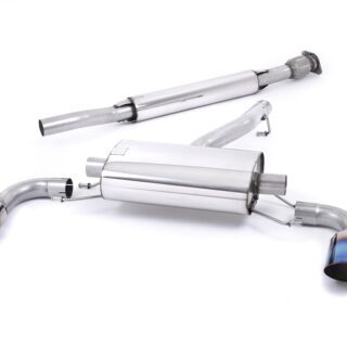 MILLTEK - SSXTY174 - TOYOTA GR86 2.4 LITER 2022&GT;2026 SECONDARY CAT-BACK