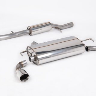 MILLTEK - SSXVW0024 - VOLKSWAGEN GOLF MK4 R32 3.2 V6 4WD 2002&GT;2005 CAT-BACK