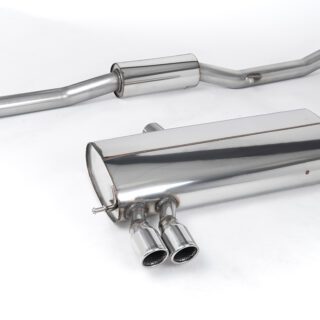 MILLTEK - SSXVW076 - VOLKSWAGEN GOLF MK4 4-MOTION V6 2000&GT;2004 CAT-BACK