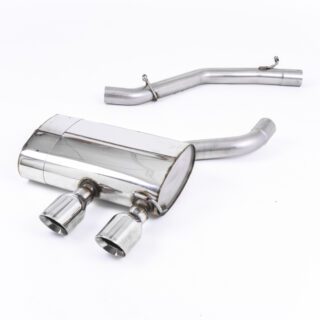 MILLTEK - SSXVW133 - VOLKSWAGEN GOLF MK5 R32 3.2 V6 2005&GT;2009 CAT-BACK