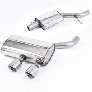 MILLTEK - SSXVW134 - VOLKSWAGEN GOLF MK5 R32 3.2 V6 2005&GT;2009 CAT-BACK