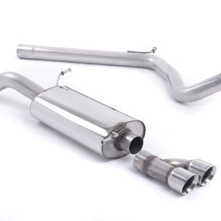 MILLTEK - SSXVW155 - AUDI A1 1.4 TFSI S LINE 150PS ACT - 185PS S TRONIC / VOLKSWAGEN POLO GTI 1.4 TSI 180PS 7SPD DSG 2010&GT;2018 CAT-BACK