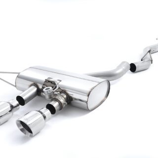 MILLTEK - SSXVW162 - VOLKSWAGEN GOLF MK6 R 2.0 TFSI 270PS 2009&GT;2013 CAT-BACK