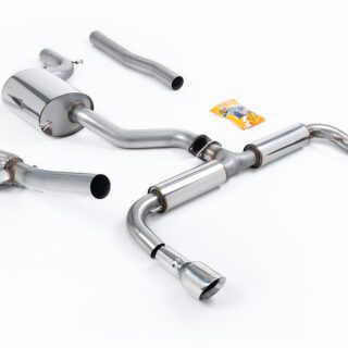 MILLTEK - SSXVW173 - VOLKSWAGEN GOLF MK6 GTI 2.0 TSI 210PS 2009&GT;2013 TURBO-BACK EXCLUDING HI-FLOW SPORTS CAT