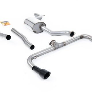 MILLTEK - SSXVW191 - VOLKSWAGEN SCIROCCO R 2009&GT;2016 TURBO-BACK EXCLUDING HI-FLOW SPORTS CAT