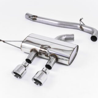 MILLTEK - SSXVW218 - VOLKSWAGEN GOLF MK6 R 2.0 TFSI 270PS 2009&GT;2013 CAT-BACK