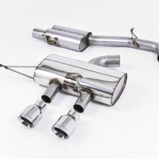 MILLTEK - SSXVW221 - VOLKSWAGEN GOLF MK6 R 2.0 TFSI 270PS 2009&GT;2013 CAT-BACK