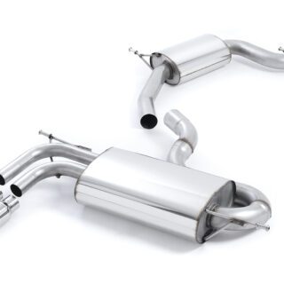 MILLTEK - SSXVW266 - AUDI A3 2.0T FSI 2WD 3 DOOR / VOLKSWAGEN GOLF MK5 GTI 2.0T FSI 2004&GT;2009 CAT-BACK
