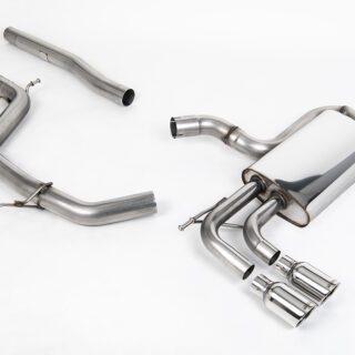 MILLTEK - SSXVW295 - VOLKSWAGEN GOLF MK5 GT 2.0 TDI 170PS DPF 2004&GT;2009 CAT-BACK