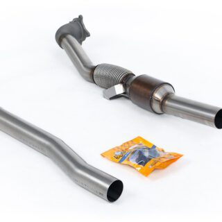 MILLTEK - SSXVW389 - VOLKSWAGEN GOLF MK5 GTI 2.0T FSI 2004&GT;2009 CAST DOWNPIPE WITH RACE CAT