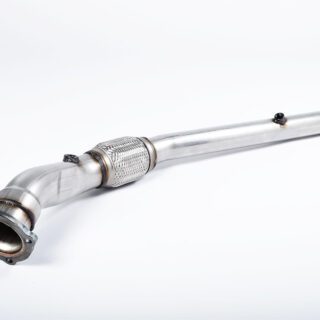 MILLTEK - SSXVW394 - AUDI A3 1.8T 2WD 3 & 5 DOOR / SEAT LEON 1.8T SPORT AND CUPRA 180PS / SKODA OCTAVIA RS 1.8T 180 AND 1.8T 150 / VOLKSWAGEN GOLF MK4 – GOLF MK4 GTI 1.8T 1996>2006 LARGE-BORE DOWNPIPE AND DE-CAT