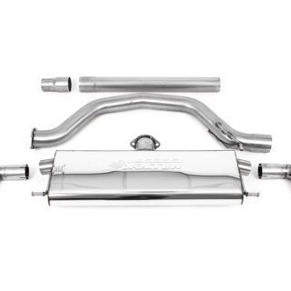 MILLTEK - SSXVW621 - VOLKSWAGEN GOLF MK8 GTI 245-300 PS / GOLF MK8.5 GTI 265-300PS (OPF/GPF EQUIPPED MODELS ONLY) 2020&GT;2026 PARTICULATE FILTER-BACK