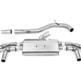 MILLTEK - SSXVW626 - VOLKSWAGEN GOLF MK8 R 2.0 TSI 320PS (GPF EQUIPPED MODELS ONLY) / GOLF MK8.5 R 333PS (OPF/GPF EQUIPPED MODELS ONLY) 2021>2026 PARTICULATE FILTER-BACK