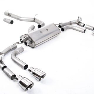 MILLTEK - SSXVW659 - VOLKSWAGEN TIGUAN R 320PS EA888.4 MQB EVO (OPF/GPF MODELS ONLY) 2021&GT;2026 PARTICULATE FILTER-BACK