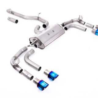 MILLTEK - SSXVW661 - VOLKSWAGEN TIGUAN R 320PS EA888.4 MQB EVO (OPF/GPF MODELS ONLY) 2021&GT;2026 PARTICULATE FILTER-BACK