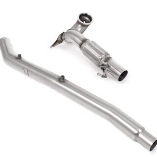 MILLTEK - SSXVW664 - AUDI S3 2.0TFSI 310PS & 333PS 8Y / CUPRA FORMENTOR 2.0TFSI 310PS & 333PS / VOLKSWAGEN GOLF MK8 R 2.0 TSI 320PS - GOLF MK8.5 R 333PS - T-ROC R 2.0TSI 300PS - TIGUAN R 320PS EA888.4 (OPF/GPF MODELS ONLY) 2020&GT;2026 LARGE-BORE DOWNPIPE AND DE-CAT