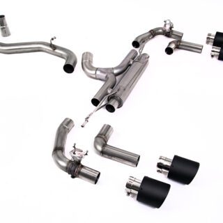 MILLTEK - SSXVW671 - VOLKSWAGEN GOLF MK8 R 2.0 TSI 320PS (GPF EQUIPPED MODELS ONLY) / GOLF MK8.5 R (333PS OPF/GPF EQUIPPED MODELS ONLY) 2021&GT;2026 PARTICULATE FILTER-BACK