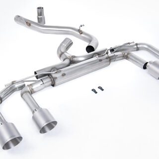 MILLTEK - SSXVW704 - VOLKSWAGEN GOLF MK8 R 2.0 TSI 320PS (GPF EQUIPPED MODELS ONLY) / GOLF MK8.5 R (333PS OPF/GPF EQUIPPED MODELS ONLY) 2021&GT;2026 PARTICULATE FILTER-BACK
