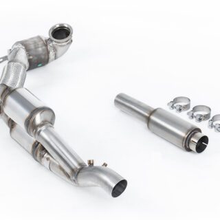 MILLTEK - SSXVW739 - AUDI S3 310PS & 333PS 8Y - TT MK3 TTS / CUPRA FORMENTOR 310PS & 333PS / VOLKSWAGEN GOLF MK8 R 320PS - TIGUAN R 320PS - T-ROC R 2.0 TSI-TFSI 300PS (OPF/GPF MODELS) 2019&GT;2026 HJS TUNING ECE DOWNPIPES