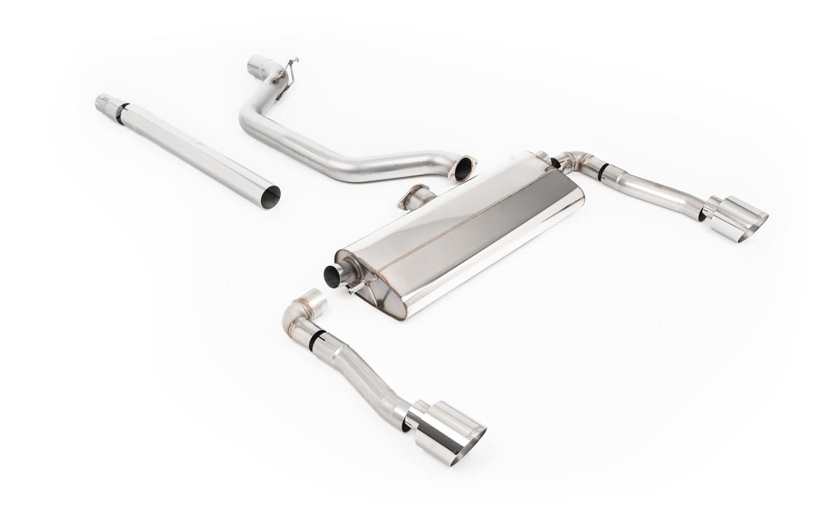 MILLTEK - SSXSE272 - SEAT CUPRA FORMENTOR 2.0TSI 245PS (MQB EVO - OPF/GPF EQUIPPED MODELS) 2022&GT;2026 PARTICULATE FILTER-BACK
