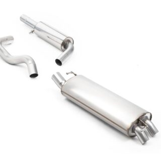 MILLTEK - SSXVW057 - VOLKSWAGEN GOLF MK4 VR6 2WD + V5 1999&GT;2004 CAT-BACK