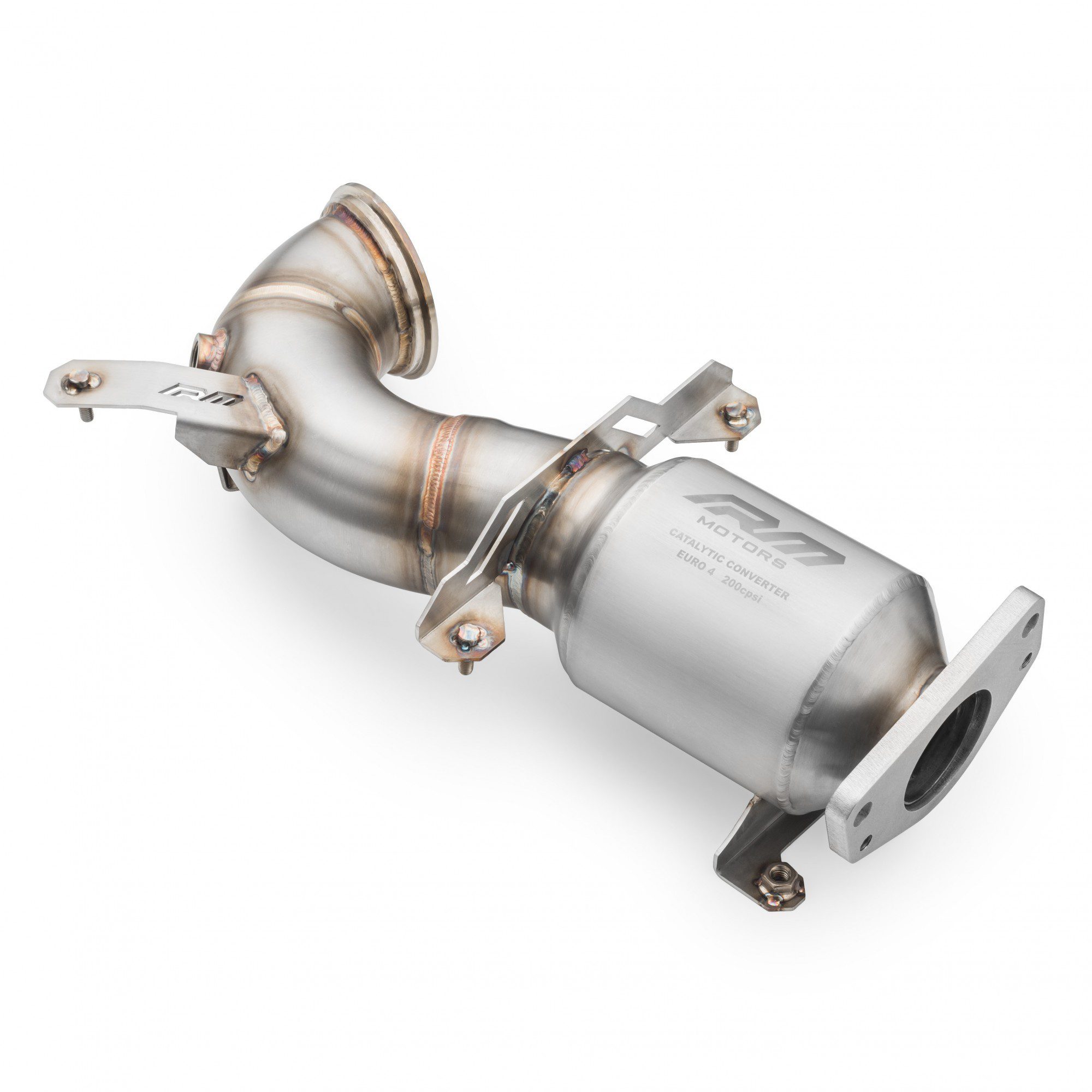 RM MOTORS - ABART 500/595 1.4T DOWNPIPE WITH EURO 4 CATALYST - Image 2