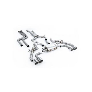 MILLTEK - SSXBM1198 - BMW X3 X3M / X3M COMP 3.0 (WITH OPF/GPF S58 ENGINE - PRE LCI ONLY) 2019&GT;2021 DOWNPIPE-BACK