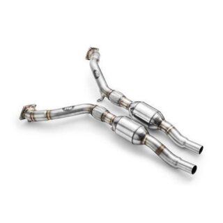 RM MOTORS - DOWNPIPE AUDI A6 S6 ALLROAD C5 S4 RS4 B5 2.7 T + SILENCER