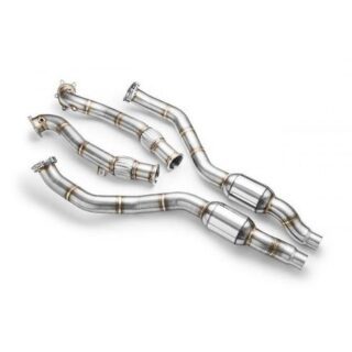 RM MOTORS - DOWNPIPE AUDI S6 S7 RS6 RS7 C7 4G 4.0 TFSI + CATALYST
