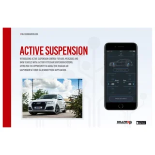 MILLTEK - SSXAU764 - AUDI RS6 C7 4.0 TFSI BITURBO QUATTRO / RS7 C7 SPORTBACK 4.0 V8 TFSI BITURBO INC PERFORMANCE EDITION 2013&GT;2018 ACTIVE SUSPENSION CONTROL