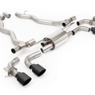 MILLTEK - SSXBM1403 - BMW 5 SERIES M5 4.4L TWIN TURBO HYBRID G90 &AMP; G99 (UK/EUROPEAN SPEC VEHICLES) 2025&GT;2026 AXLE BACK