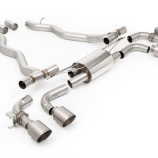 MILLTEK - SSXBM1404 - BMW 5 SERIES M5 4.4L TWIN TURBO HYBRID G90 &AMP; G99 (UK/EUROPEAN SPEC VEHICLES) 2025&GT;2026 AXLE BACK